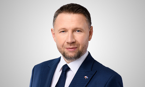 Na zdjęciu Minister MSWiA Marcin Kerwiński.