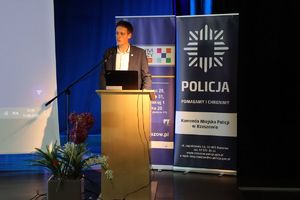 Na zdjęciu Przewodniczący Rady Młodzieży Rzeszowa.