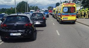 Zdjęcie z miejsca zdarzenia.