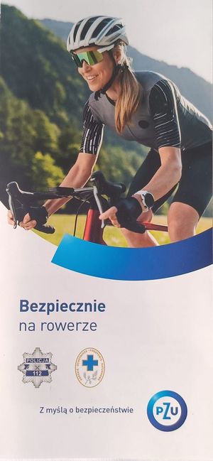 Na zdjeciu ulotka PZU.