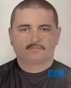 Na zdjęciu portret pamięciowy poszukiwanego mężczyzny.