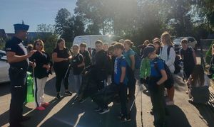 Zdjęcia z akcji "Sprzątanie świata".