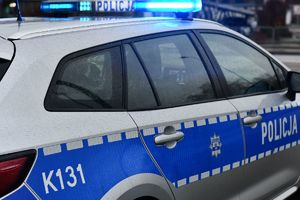 Na zdjęciu policyjny radiowóz