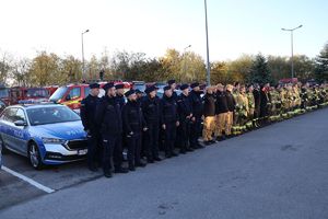 Zdjęcia z ćwiczeń &quot;Powiat&quot; .