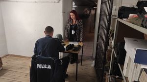 Zdjęcie z Ćwiczenia „EGIDA-25” , które odbyły się w dniach 17-18 listopada 2025 roku w  Komendzie Miejskiej Policji w Rzeszowie.