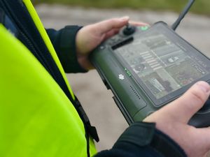 Zdjęcie z działań &quot;Bezpieczny pieszy&quot;.