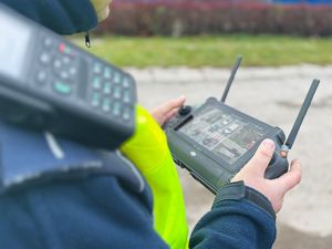 Zdjęcie z działań &quot;Bezpieczny pieszy&quot;.