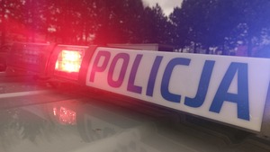 Na zdjęciu sygnalizacja świetlna radiowozu policyjnego.