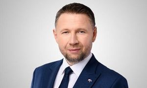 Na zdjęciu Minister Spraw Wewnętrznych i Administracji  Marcin Kierwiński.