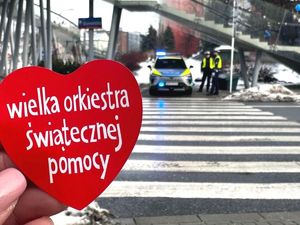 Policjanci zabezpieczali 34. Finał Wielkiej Orkiestry Świątecznej Pomocy.