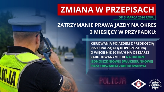 Na zdjęciu policjant ruchu drogowego.