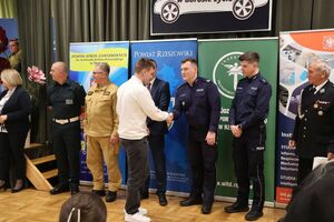 Na zdjęciu Zastępca Komendanta Miejskiego Policji w Rzeszowie podinsp. Maciej Gawryś.