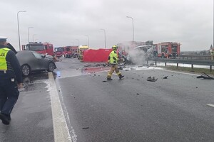 Zdjęcia z miejsca zdarzenia