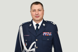 Na zdjeciu Komendant Wojewódzki Policji w Rzeszowie nadinsp. Andrzej Patrzałek.