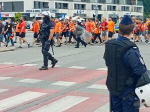 Wydarzenia
Policjanci zabezpieczali mecz pomiędzy Resovią Rzeszów i KSZO 1929 Ostrowiec Świętokrzyski