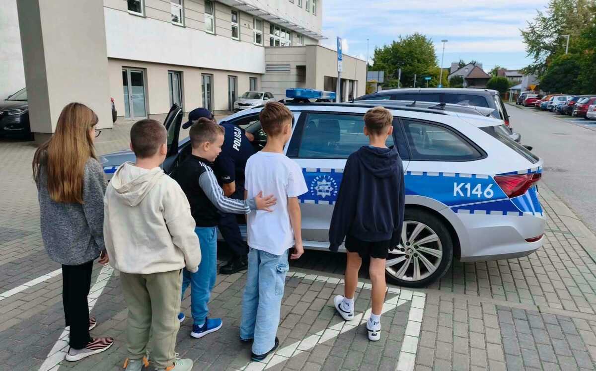Policjanci z Rzeszowa odwiedzili uczniów Szkoły Szpitalnej